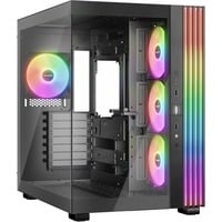 be quiet! LIGHT BASE 600 LX Black Midi Tower Nero, Chassis Tower Nero, Midi Tower, PC, Nero, ATX, micro ATX, Mini-ITX, Acrilonitrile butadiene stirene (ABS), Vetro, SGCC, Gaming