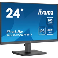 iiyama XU2492HSU-B6, Monitor LED Nero (opaco)