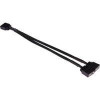 Alphacool Splitter a Y cavo aRGB 3 pin a 2x 3 pin, 15 cm, Cavo a Y Nero