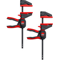 BESSEY Morsetto a una mano con manico girevole S Nero/Rosso