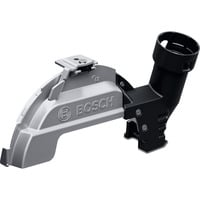 Bosch 1 600 A03 3ZB accessorio per smerigliatrice Cuffia per l'aspirazione della polvere, Allegato aspirapolvere Cuffia per l'aspirazione della polvere, 18 cm, Bosch, GWS 18V-180 P; GWS 18V-180 PC; GWS 14-180 – GWS 30-180; GWS 2000-180; GWS 2200-180, Nero, Argento, 400 g