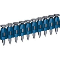 Bosch NB-19 Assortimento di morsetti, bulloni e chiodi GNB 18V Professional, Chiodo Assortimento di morsetti, bulloni e chiodi, 1000 pz, 1,9 cm, GNB 18V Professional, Scatola
