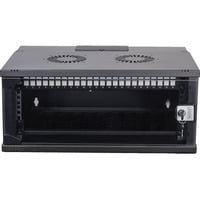 Digitus Set di rete SOHO Pro 19" 540x400 mm (LxP), IT armadio Nero