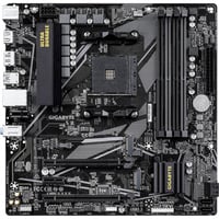 GIGABYTE B550M DS3H R2, Scheda madre Nero/grigio, VRM a 5+3 fasi, fino a 4733 MHz DDR4 (O.C.), 1x M.2 PCIe 4.0 + 1x M.2 PCIe 3.0, LAN 1 GbE, USB 3.2 Gen 1, AMD, Socket AM4, AMD Ryzen 3000 Series, AMD Ryzen 4000 Series, AMD Ryzen 5000 Series, Socket AM4, DDR4-SDRAM, 128 GB