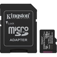 Kingston SDCS3/128GB, Scheda di memoria Nero