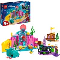 LEGO Disney Princess La Caverna di Cristallo di Ariel, Giochi di costruzione Set da costruzione, 4 anno/i, Plastica, 141 pz, 416 g