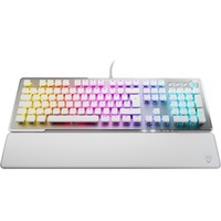 Turtle Beach Vulcan II, Tastiera da gioco alluminio (spazzolato)/Bianco