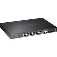 Zyxel GS2220-28HP-EU0101F switch di rete Gestito L2 Gigabit Ethernet (10/100/1000) Supporto Power over Ethernet (PoE) Nero Gestito, L2, Gigabit Ethernet (10/100/1000), Supporto Power over Ethernet (PoE), Montaggio rack