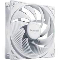 be quiet! Pure Wings 3 120mm PWM high-speed White Case per computer Ventilatore 12 cm Bianco 1 pz, Ventola bianco, Ventilatore, 12 cm, 2100 Giri/min, 101,2 m³/h, Bianco