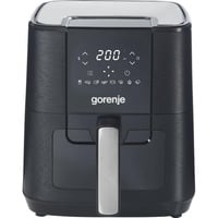 gorenje AF1350DWB Singolo 5,4 L Indipendente 1350 W Friggitrice ad aria calda Nero Nero, Friggitrice ad aria calda, 5,4 L, 80 °C, 200 °C, 60 min, Singolo