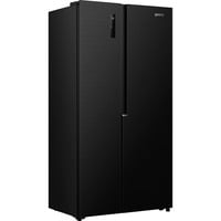 gorenje NRS917E41BX frigorifero side-by-side Libera installazione 544 L E Nero acciaio inossidabile (scuro), Libera installazione, Porta americana, Nero, 2 porta/porte, Touch, LED