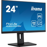 iiyama XUB2492HSU-B6 Monitor PC 60,5 cm (23.8") 1920 x 1080 Pixel Full HD LED Nero, Monitor LED Nero (opaco), 60,5 cm (23.8"), 1920 x 1080 Pixel, Full HD, LED, 0,4 ms, Nero