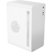 Aerocool CS110 Mini Tower Bianco, Chassis Tower bianco, Mini Tower, PC, Bianco, micro ATX, Mini-ITX, SPCC, Acciaio, Casa/ufficio