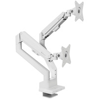 Arozzi Alzare Neo Duo, Base per monitor bianco