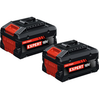 Bosch Batteria Expert EXBA18V-80, 2 pezzi Nero