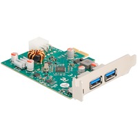 DeLOCK Scheda PCIe x1 a 1x USB-C PD 30W ext. + 2 USB 3.2 Gen 1 ext., Controller USB 