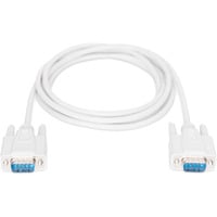 Digitus Cavo di collegamento per trasferimento dati seriale, D-Sub9 (spina) > D-Sub9 (spina) beige