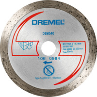 Dremel Disco diamantato per piastrelle DSM20 (DSM540), Lama 