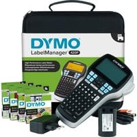 Dymo LabelManager ™ 420P ABC Kitcase, Stampa etichette Nero/Argento, Nero, Grigio