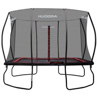 HUDORA 4Square Trampolino 215x305, Attrezzature per il fitness Nero/Rosso