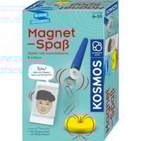 KOSMOS Magnet-Spass Giocattoli e kit di scienza per bambini, Casella di esperimento Magnete, Magnetismo, 6 anno/i, Multicolore