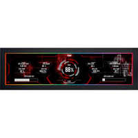 Lian Li Schermo universale 8,8″, Visualizzazione Nero