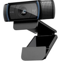 C920 HD Pro Webcam, Videochiamata Full HD 1080p/30fps, Audio Stereo ‎Chiaro, ‎Correzione Luce HD, Funziona con Skype, Zoom, FaceTime, Hangouts, ‎‎PC/Mac/Laptop/Tablet/Chromebook - Nero
