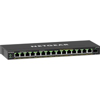 Image of 16-Port High-Power PoE+ Gigabit Ethernet Plus Switch (231W) with 1 SFP port (GS316EPP) Gestito Gigabit Ethernet (10/100/1000) Supporto Power over Ethernet (PoE) Nero