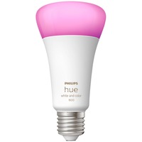 Philips Hue Philips Hue White and Color Ambiance Lampadina Smart E27 100 W, Lampada a LED Philips Hue White and Color ambiance Lampadina Smart E27 100 W, Lampadina intelligente, Bianco, Bluetooth/Zigbee, LED, E27, 2000 K