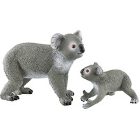 Schleich WILD LIFE Koala Mother and Baby 3 anno/i, Verde, Grigio