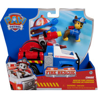 Spin Master PAW Patrol Fire Rescue: Veicolo Antincendio di Chase con Personaggio, Lanciamissili e Camion Giocattolo, Giocattoli per Bambini e Bambine, 3+ Anni, veicolo da gioco PAW Patrol Fire Rescue: Veicolo Antincendio di Chase con Personaggio, Lanciamissili e Camion Giocattolo, Giocattoli per Bambini e Bambine, 3+ Anni, Automobile della polizia, 3 anno/i, Plastica, Multicolore