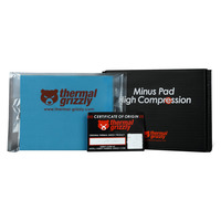 Thermal Grizzly Minus Pad Alta Compressione 120x100x4 mm, Pastiglie termiche 