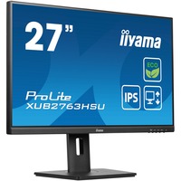 iiyama XUB2763HSU-B1, Monitor LED Nero (opaco)