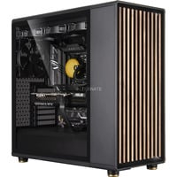 ALTERNATE Gaming-PC Design Edition • RTX 5080 • AMD Ryzen™ 7 9800X3D • 32 GB RAM, PC Gaming Nero/legno