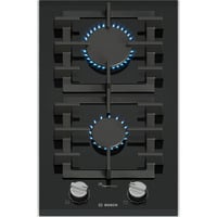 Bosch Serie 8 PRB3A6I40 piano cottura Nero Da incasso 30 cm Gas 2 Fornello(i), Piano cottura separata Nero, Da incasso, 30 cm, Gas, Vetro-ceramica, 2 Fornello(i)