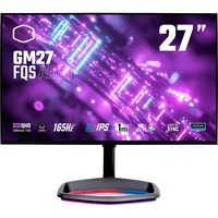 Cooler Master Gaming GM27-FQS ARGB 68,6 cm (27") 2560 x 1440 Pixel Quad HD LED Nero, Monitor di gioco Nero, 68,6 cm (27"), 2560 x 1440 Pixel, Quad HD, LED, 1 ms, Nero