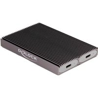 DeLOCK 42028, Disk enclosure grigio