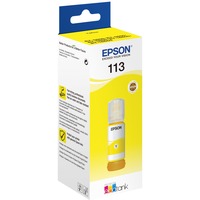 Epson 113 EcoTank Pigment Yellow ink bottle Giallo, Epson, Ecotank ET-5880, EcoTank ET-5850, EcoTank ET-5800, EcoTank ET-16650, EcoTank ET-16600, 6000 pagine, 70 ml, Pigment