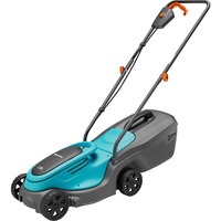 GARDENA Tosaerba a batteria PowerMax 30/18V P4A solo, 18Volt, Rasaerba Nero/Turchese