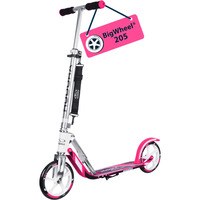 HUDORA BigWheel 205, Scooter bianco/Rosa