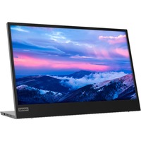 Lenovo L15 Monitor, Monitor LED Nero, 39,6 cm (15.6"), 1920 x 1080 Pixel, Full HD, LED, 14 ms, Nero, Grigio