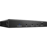 Lindy 38235 ripartitore video HDMI 2x HDMI, Splitter HDMI Nero, HDMI, 2x HDMI, 3840 x 2160 Pixel, Nero, Metallo, CE, FCC, RoHS, REACH, California Proposition 65