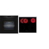 Neff B2CCJ7AK3, Set forno Nero/in acciaio inox
