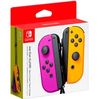 Nintendo Joy-Con Nero, Arancione, Viola Bluetooth Gamepad Analogico/Digitale Nintendo Switch Viola fluorescente/Arancione fluorescente, Gamepad, Nintendo Switch, D-pad, Analogico/Digitale, Wireless, Bluetooth