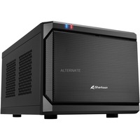 Sharkoon QB One Nero, Chassis Tower Nero, PC, Nero, Mini-ITX, 15 cm, 31,5 cm, 14,5 cm