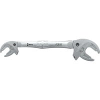 Wera 6006 Joker S / L - Chiave doppia a bocca auto-regolante argento
