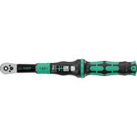 Wera Chiave dinamometrica con quadrato passante Click-Torque Lock A 6 R/L Nero/Verde