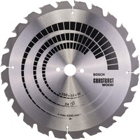 Bosch 2 608 640 692 lama circolare 35 cm 1 pezzo(i), Lama per sega Legno per costruzione, 35 cm, 3 cm, 2,5 mm, 3,5 mm, 10/60