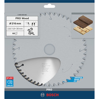 Bosch ‎2608640642 lama circolare 21,6 cm 1 pz, Lama per sega Legno, 21,6 cm, Bosch, 650 g, 1 pz