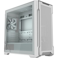 GIGABYTE C102 GLASS Midi Tower Bianco, Chassis Tower bianco, Midi Tower, PC, Bianco, Mini-ATX, Vetro, Plastica, Acciaio, Gaming